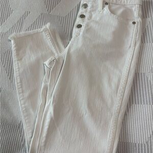 Madewell Stylish White Women's Jeans
